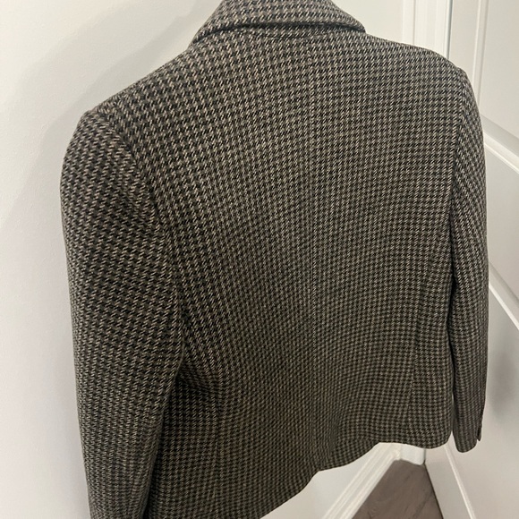 NWT Mango cropped wool blazer jacket Small - Picture 6 of 6